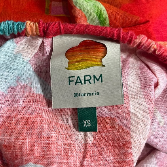 Farm Rio Ipanema one-shoulder cutout mini dress with a tropical print Size XS - Picture 9 of 12